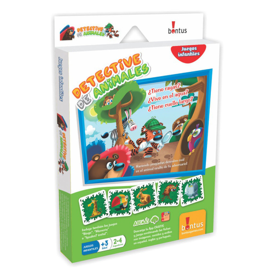 Juego de Mesa Didáctico Detective de Animales