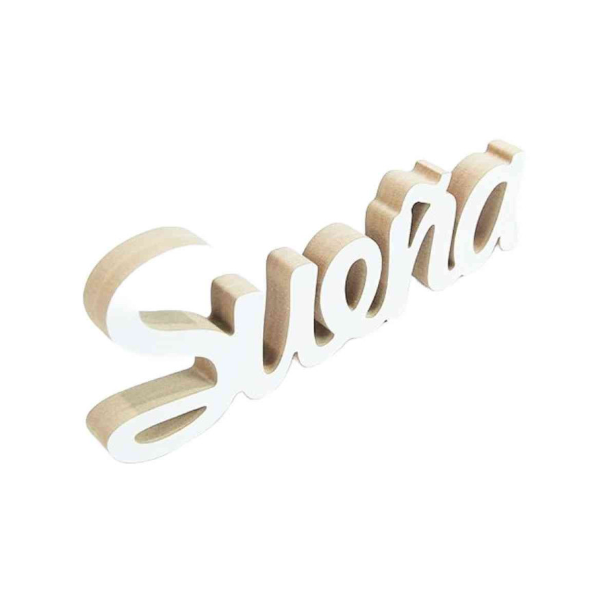 Adorno de Madera Sueña 30 x 12 cm