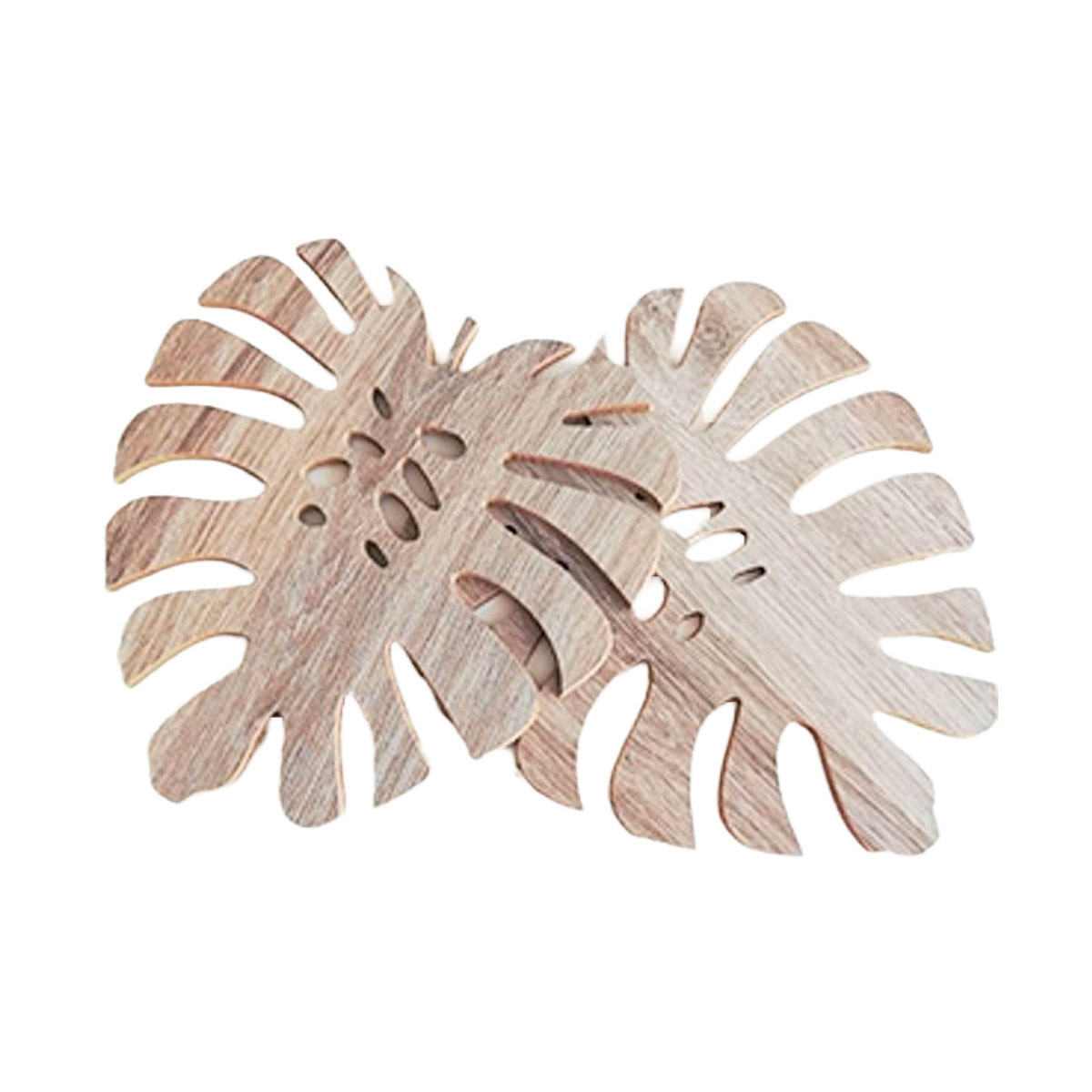 Posafuentes Hoja Monstera 20 cm x 2