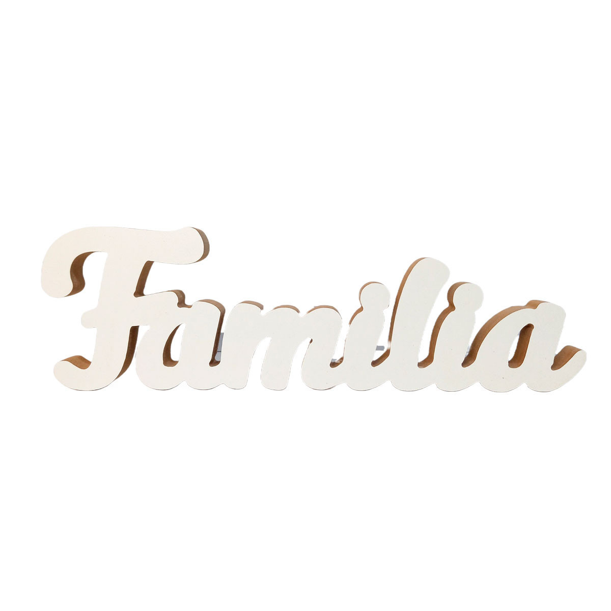 Adorno de Madera Familia 30 x 9 cm