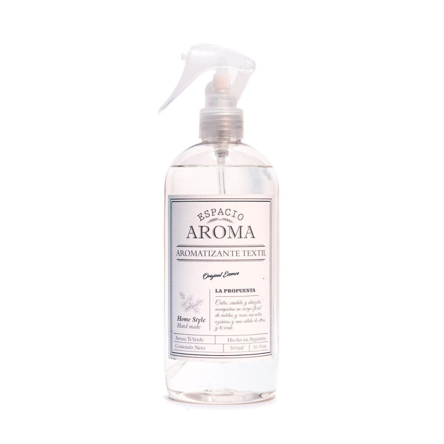 Aromatizador Textil 500 ml Línea Clásica Té Verde Espacio Aroma