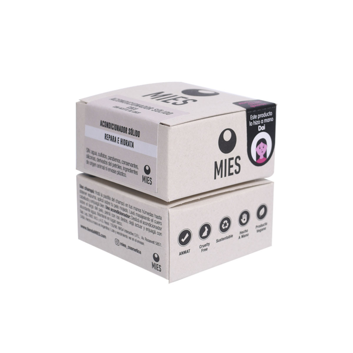 Acondicionador Coco Pelo Dañado 55g Mies