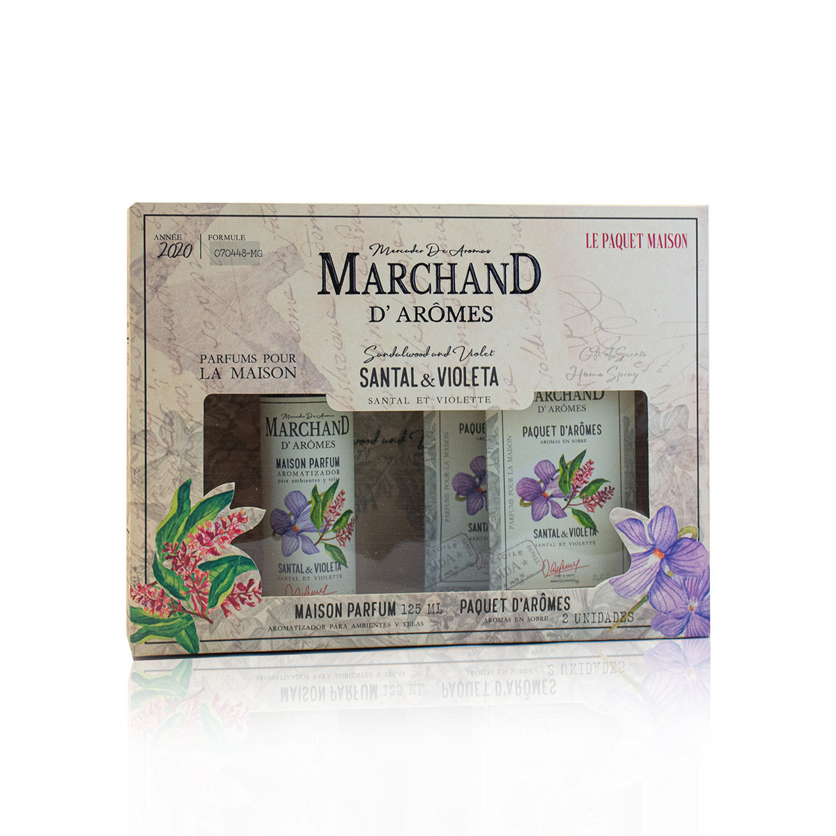 Le Paquet Maison Marchand D Aromes Santal y Violetas