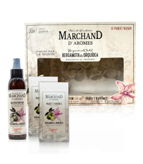 Le Paquet Maison Marchand D Aromes Bergamota y Orquídea