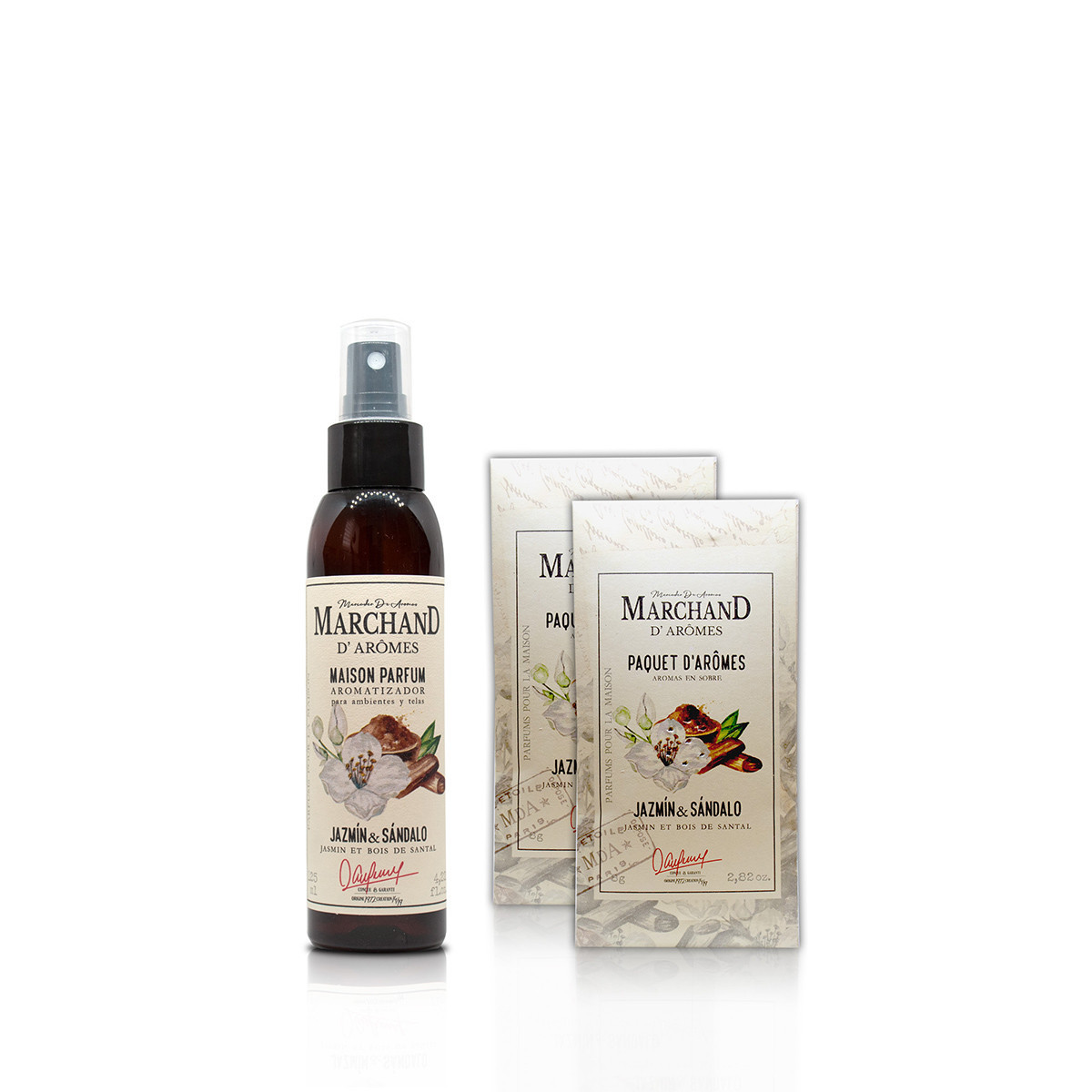 Le Paquet Maison Marchand D Aromes Jazmín y Sándalo