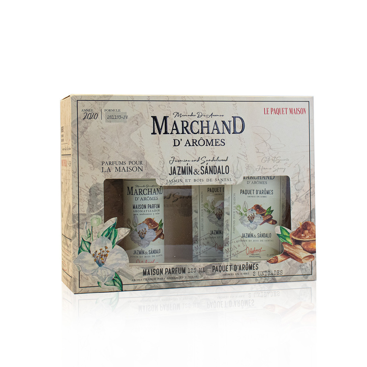 Le Paquet Maison Marchand D Aromes Jazmín y Sándalo