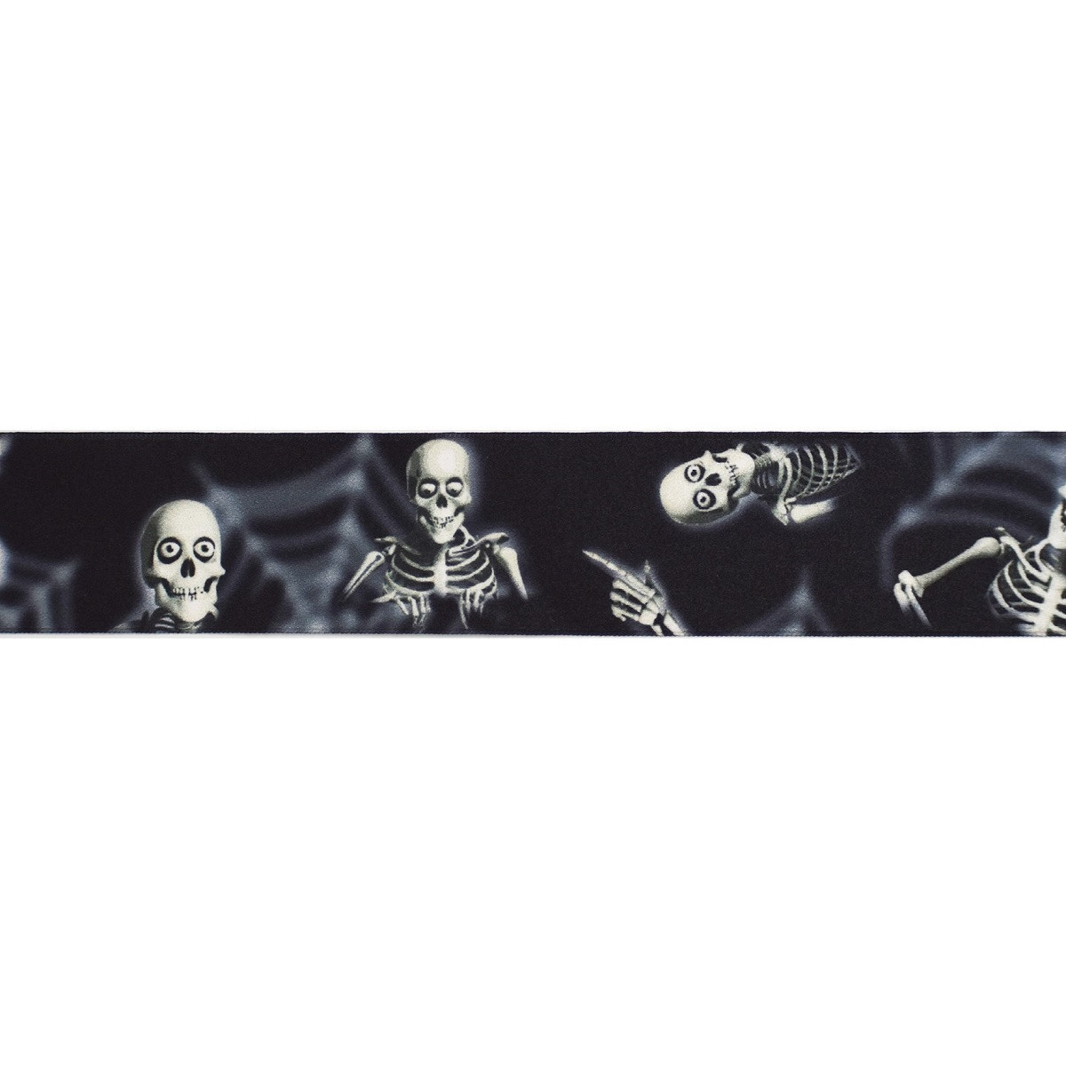 Cinta Ancha Halloween Skeletons 3.9 cm x 10 m