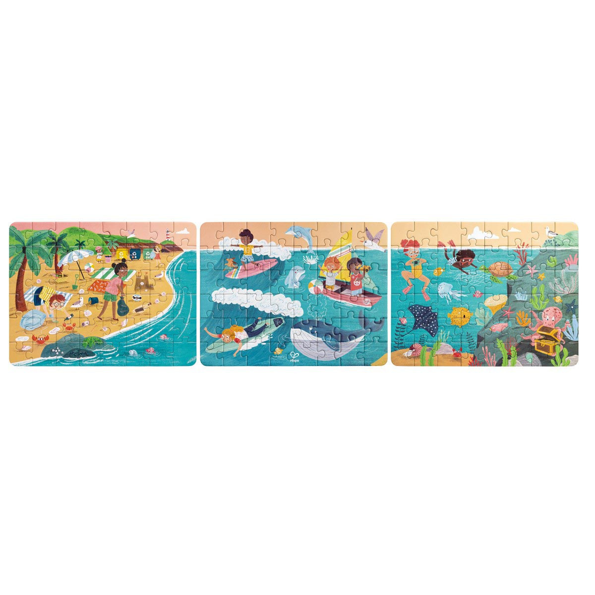 Puzle Amigos del Mar Hape