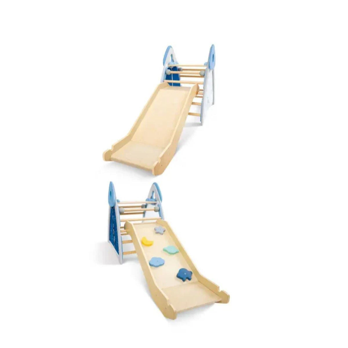 Set 4 en 1 Trepadora y Tobogán Hape