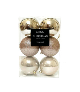 Bolas Peltre de 8 cm x 6 Alparamis