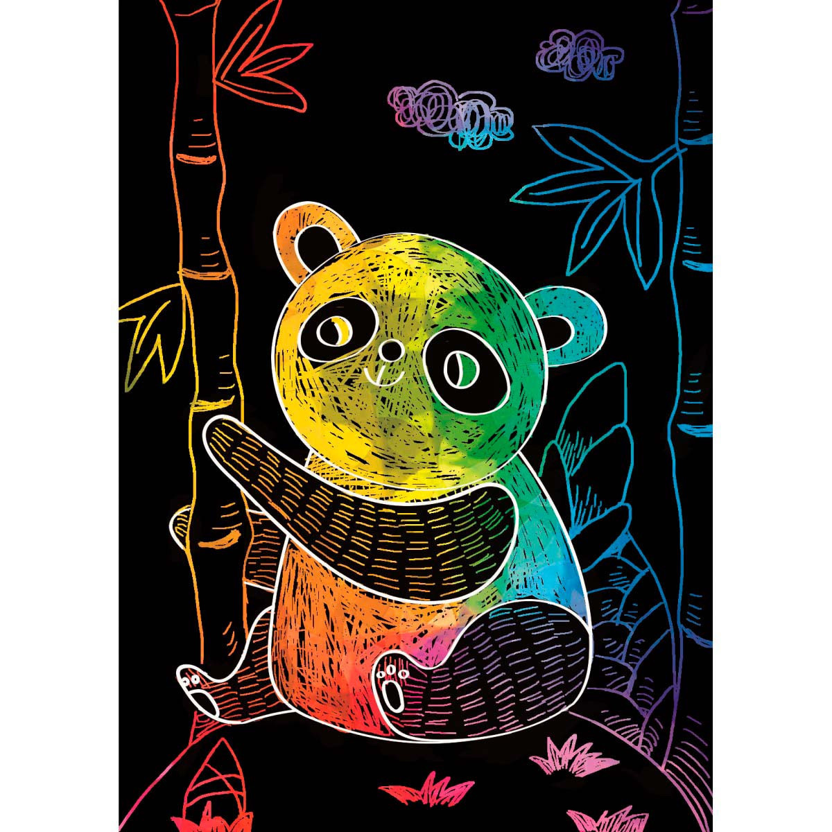 Mini Scratch Book Animales Avenir