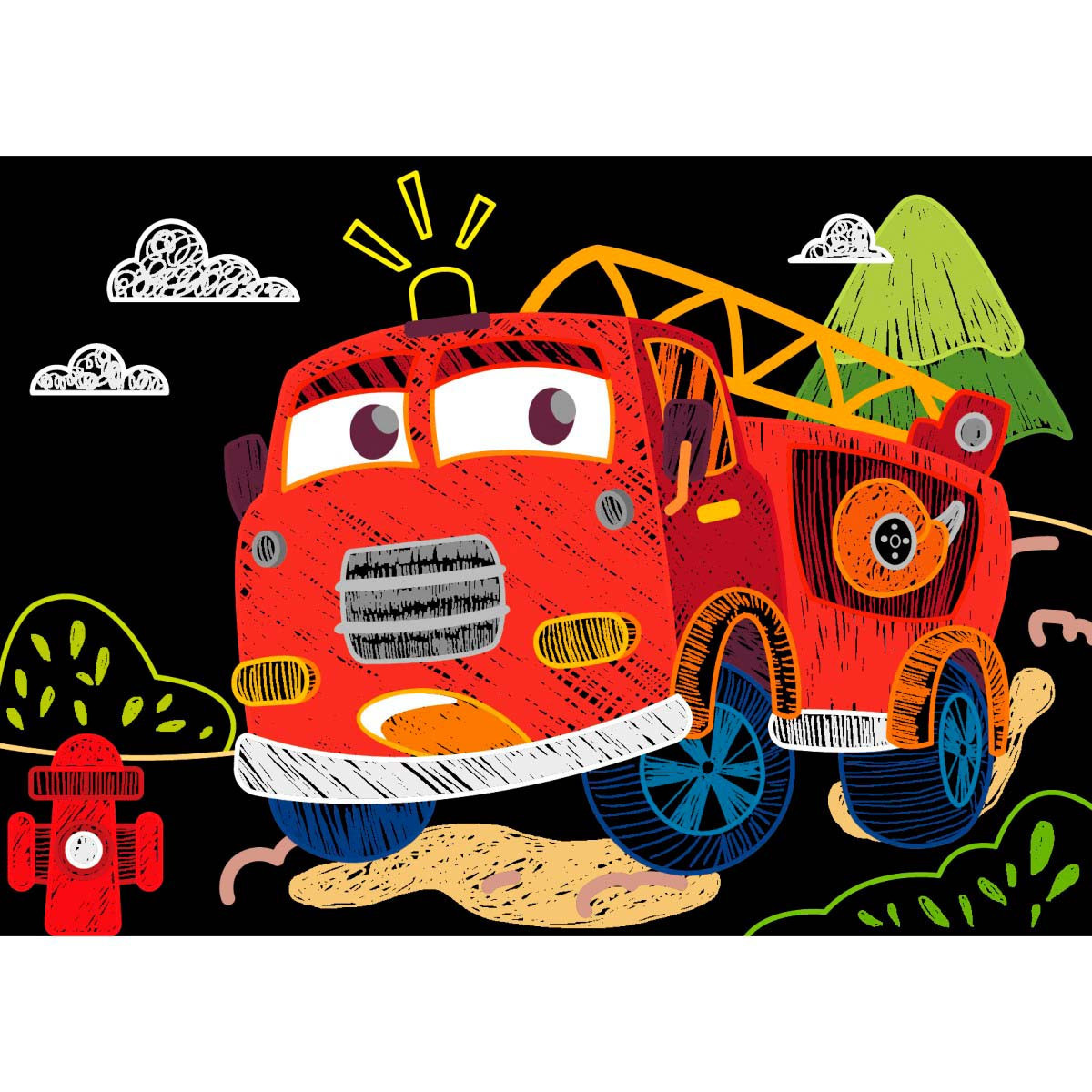 Mini Scratch Book Autos Avenir