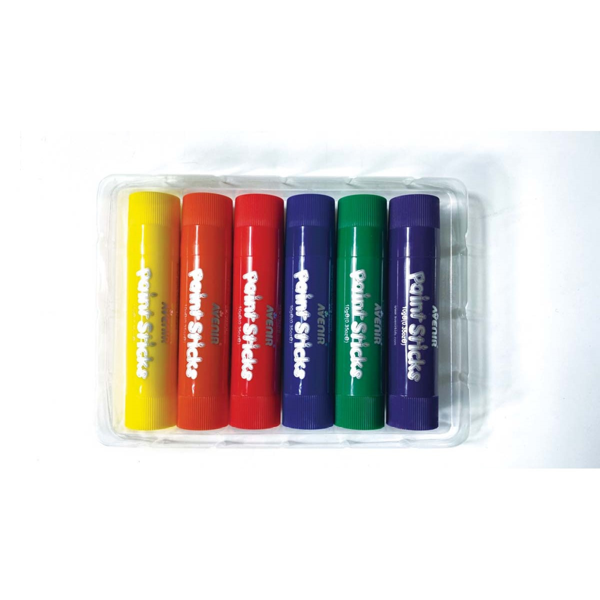 Pinturas Sólidas de Colores Avenir x 6