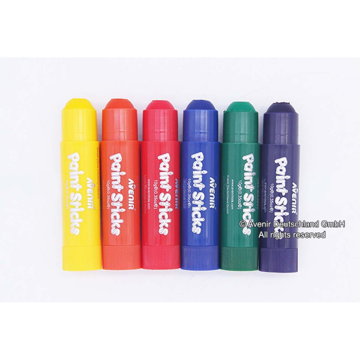 Pinturas Sólidas de Colores Avenir x 6