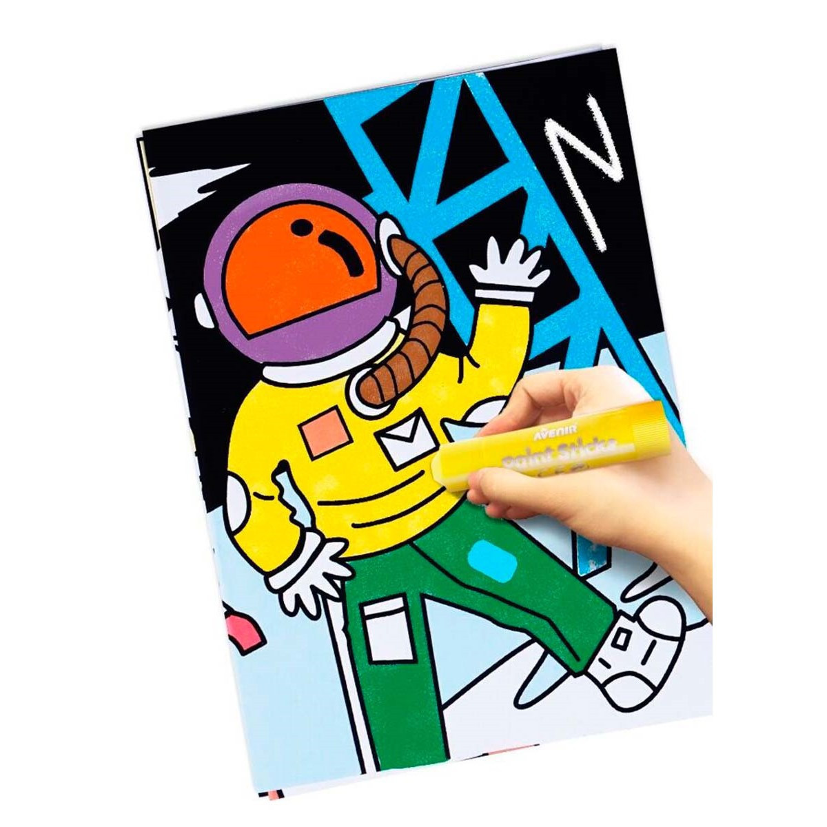Pinturas Sólidas de Colores Avenir x 6