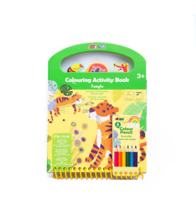 Libro de la Jungla para Colorear Avenir