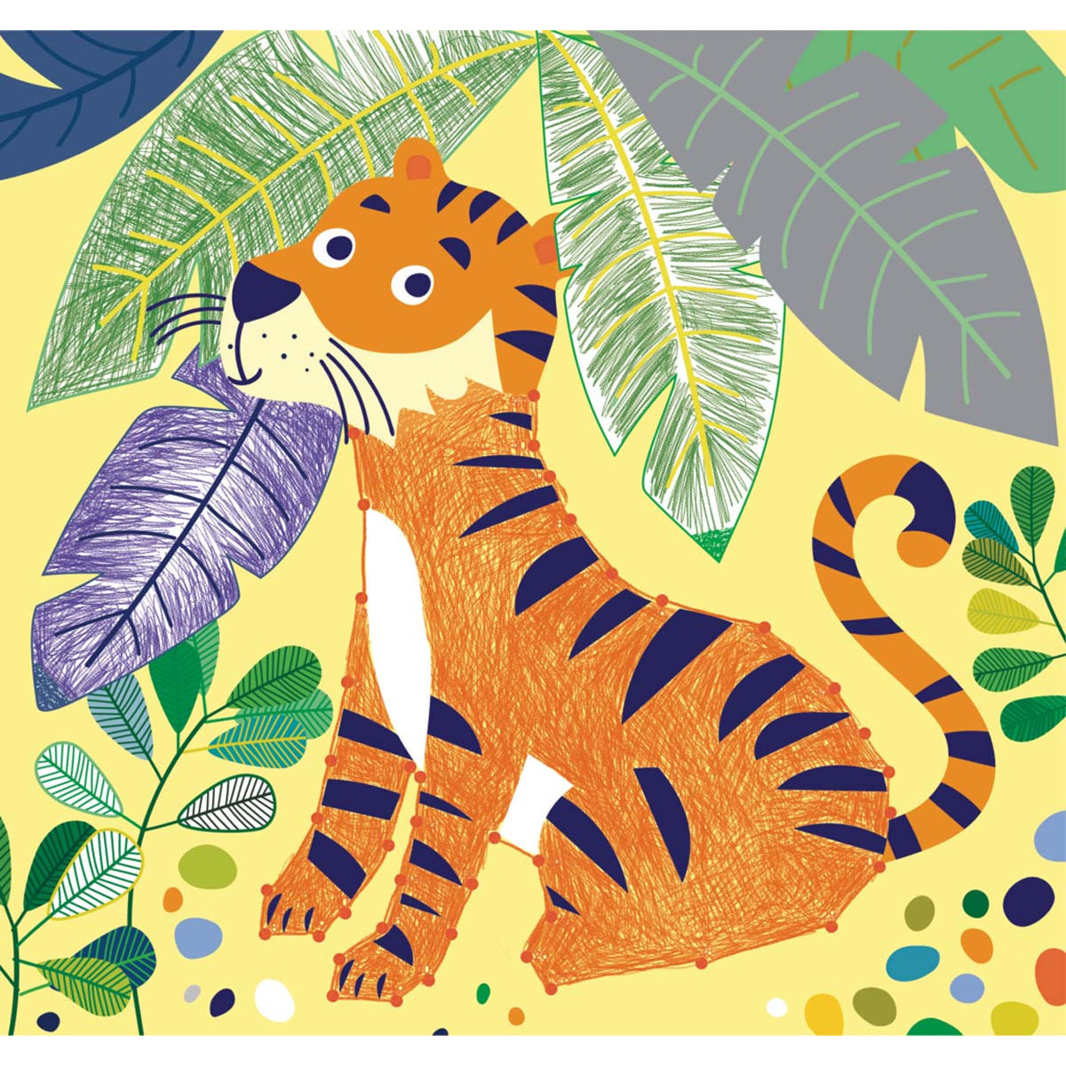 Libro de la Jungla para Colorear Avenir