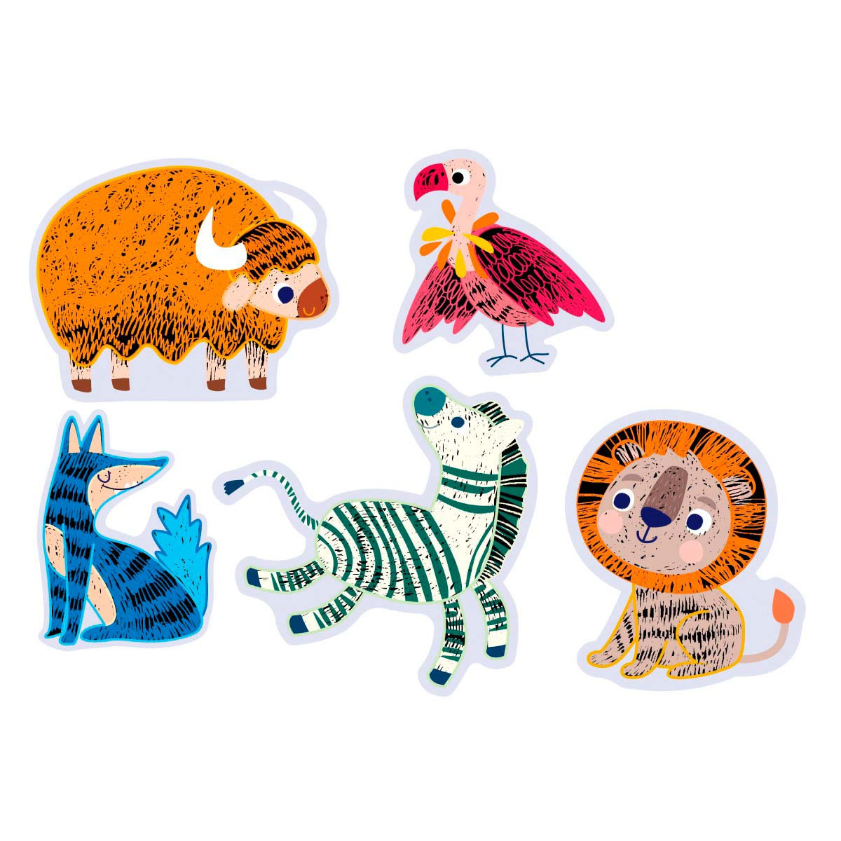 Scratch Art Nivel 1 Animales Favoritos Avenir