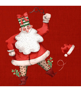 Servilletas 33 x 33 cm Goofy Santa Xmas