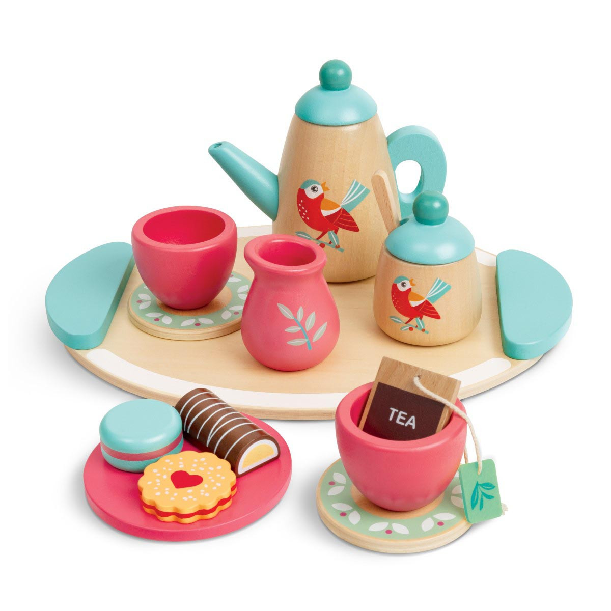 Juego de Té de Madera Hape