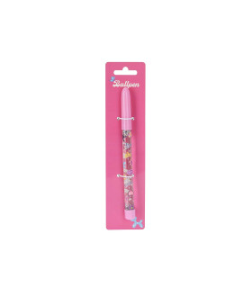 Lapicera con Glitter Butterfly Alparamis