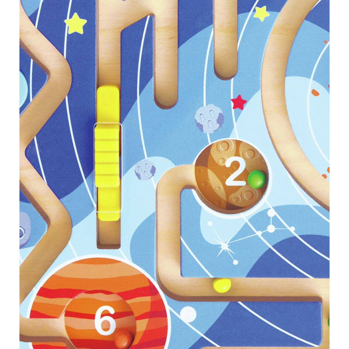Laberinto Espacial y Tablero de Tangram Hape