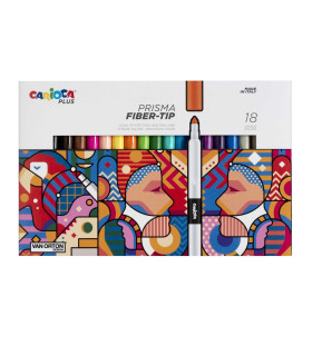 Marcadores Multi Trazo Prisma Carioca Plus x 18