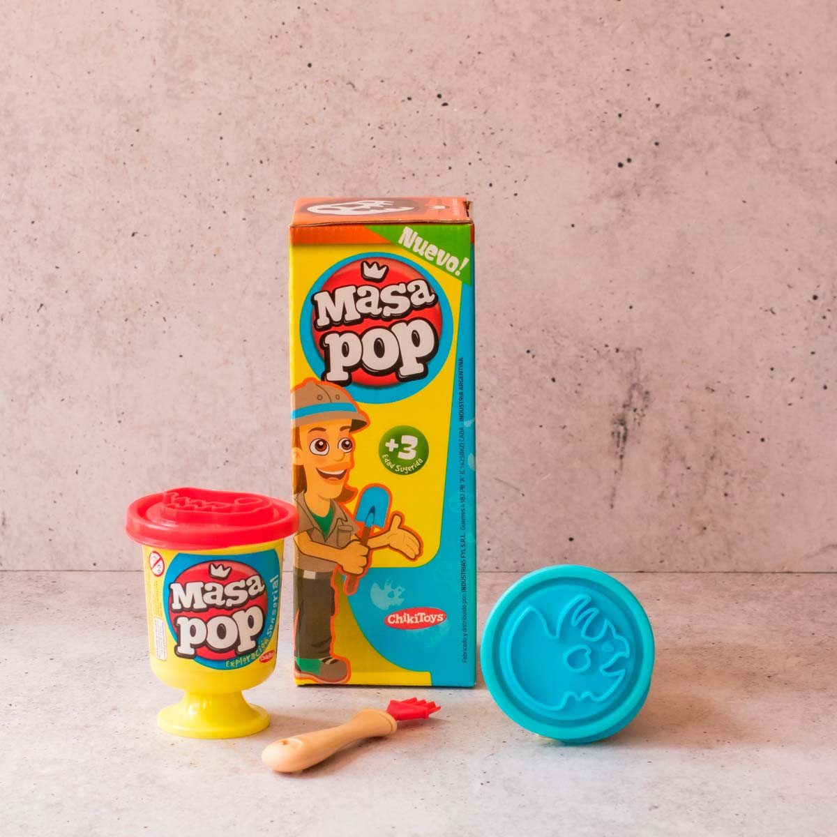 Set de 2 Copas Masa Pop Dinomanía