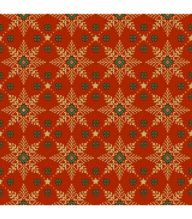 Servilletas 33 x 33 cm Golden Snow Red Xmas