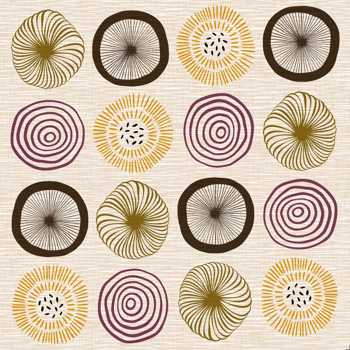 Servilletas 33 x 33 cm Forms of Nature