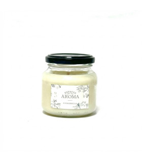 Frasco de Citronela con Tapa Metálica Espacio Aroma