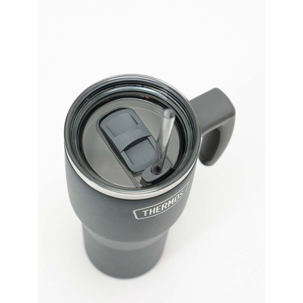 Taza Térmica con Asa y Sorbete Thermos Classic 850 ml Gris