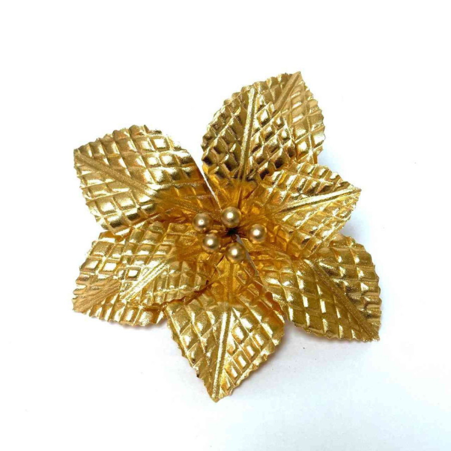 Adorno Estrella Federal Dorada 22 cm Alparamis A24-4173G