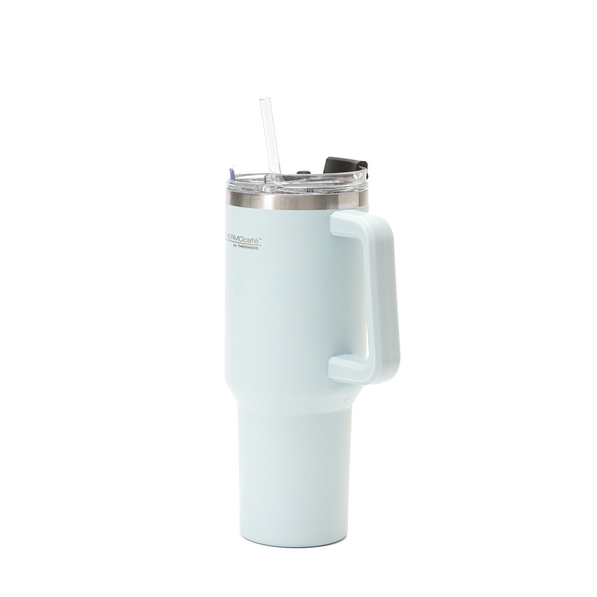 Taza de Viaje Térmica 1200 ml con Asa y Sorbete Thermos Celeste