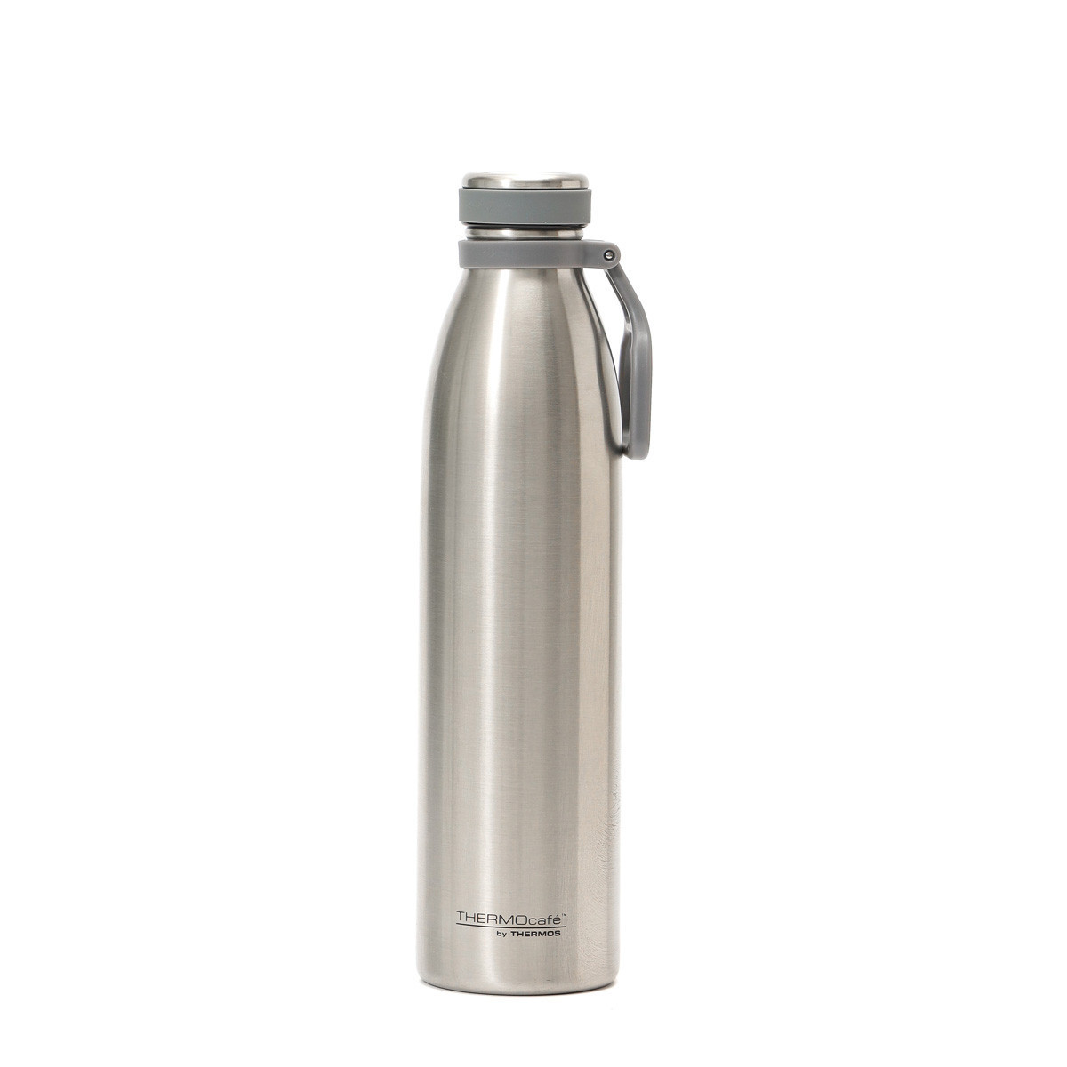 Botella Térmica 750 ml con Tapa a Rosca y Manija Thermos Acero