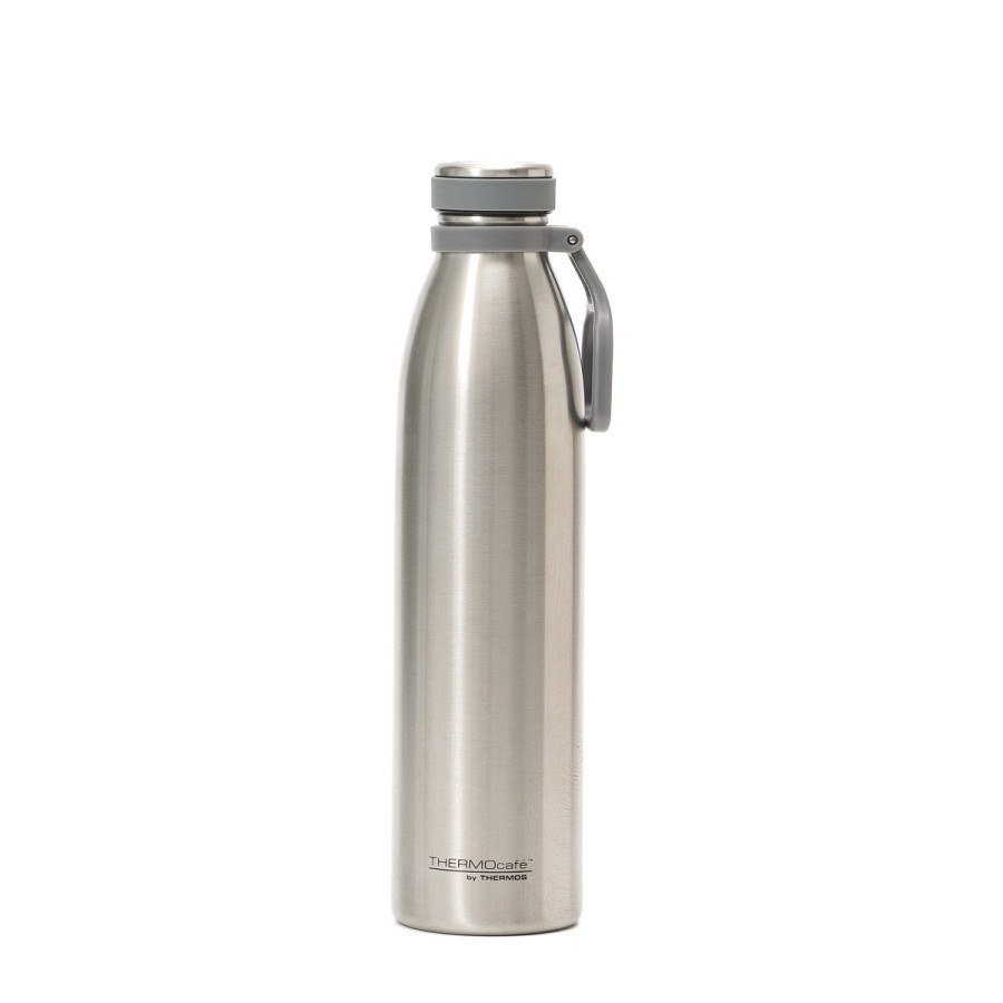 Botella Térmica 750 ml con Tapa a Rosca y Manija Thermos Acero