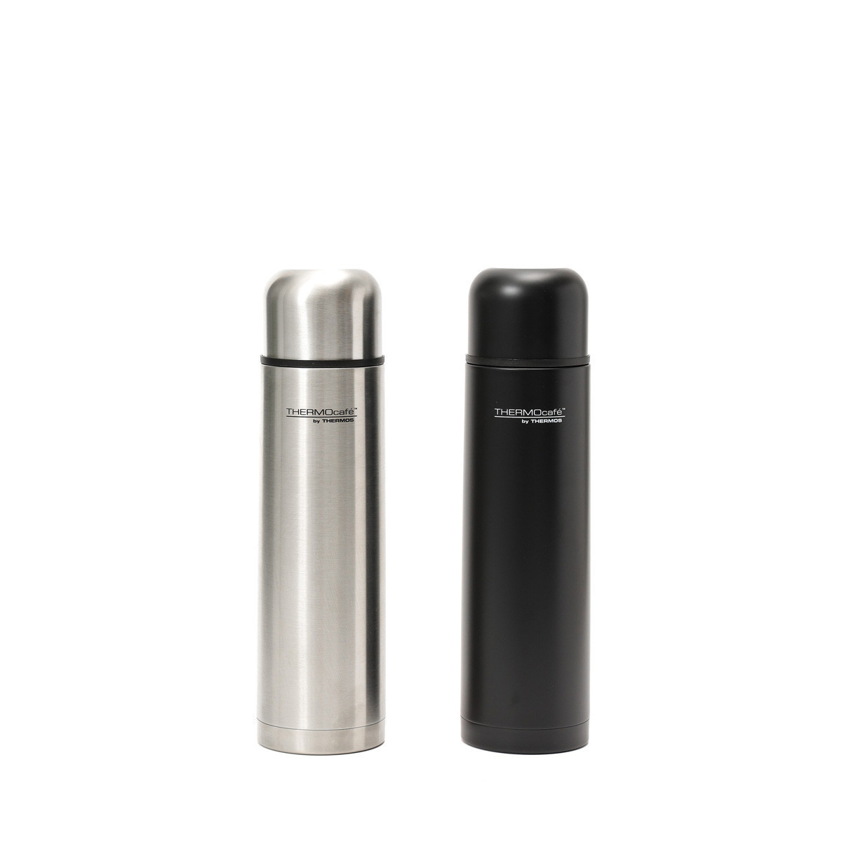 Termo 1000 ml con Tapa a Rosca Pico Vertedor y Taza Thermos Negro