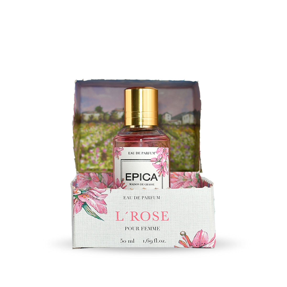 Eau de Parfum Pour Femme L Rose 50 ml Epica