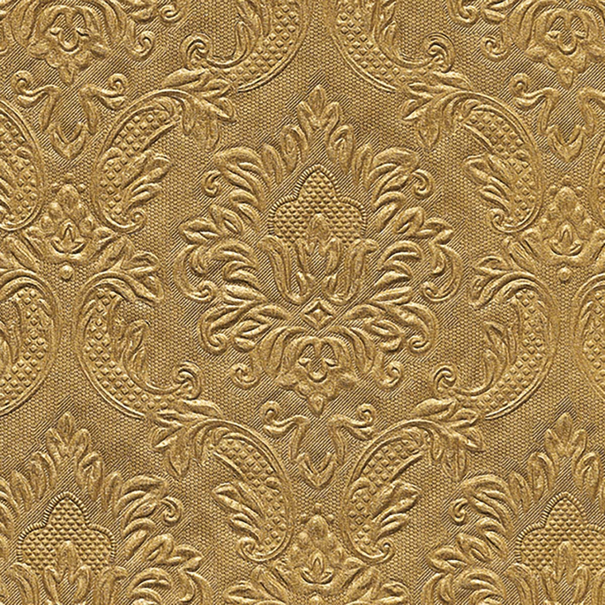Servilletas 25 x 25 cm Ornament Gold Xmas