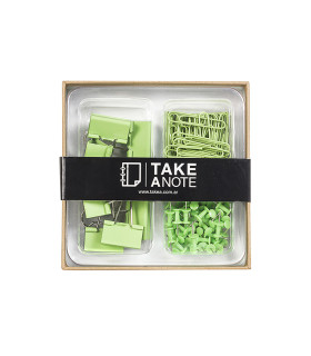 Set de escritorio - Verde
