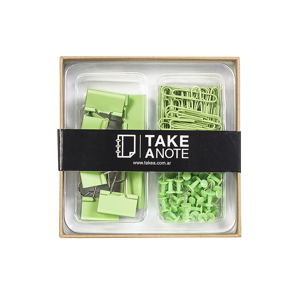 Set de escritorio - Verde