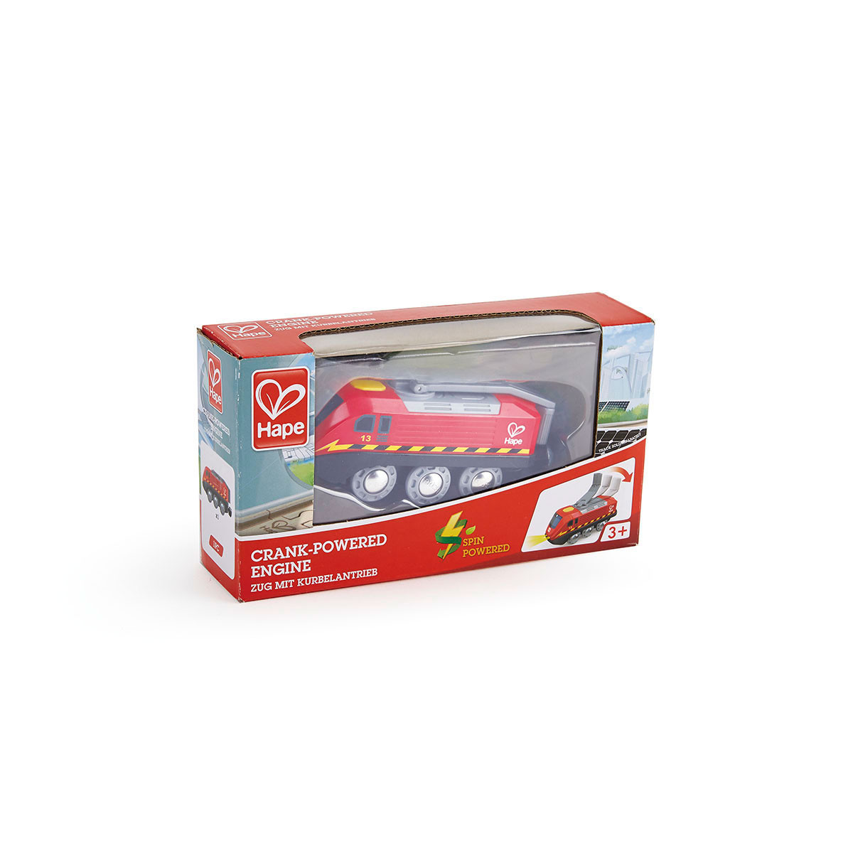 Locomotora de Tren Accionada por Manivela Hape