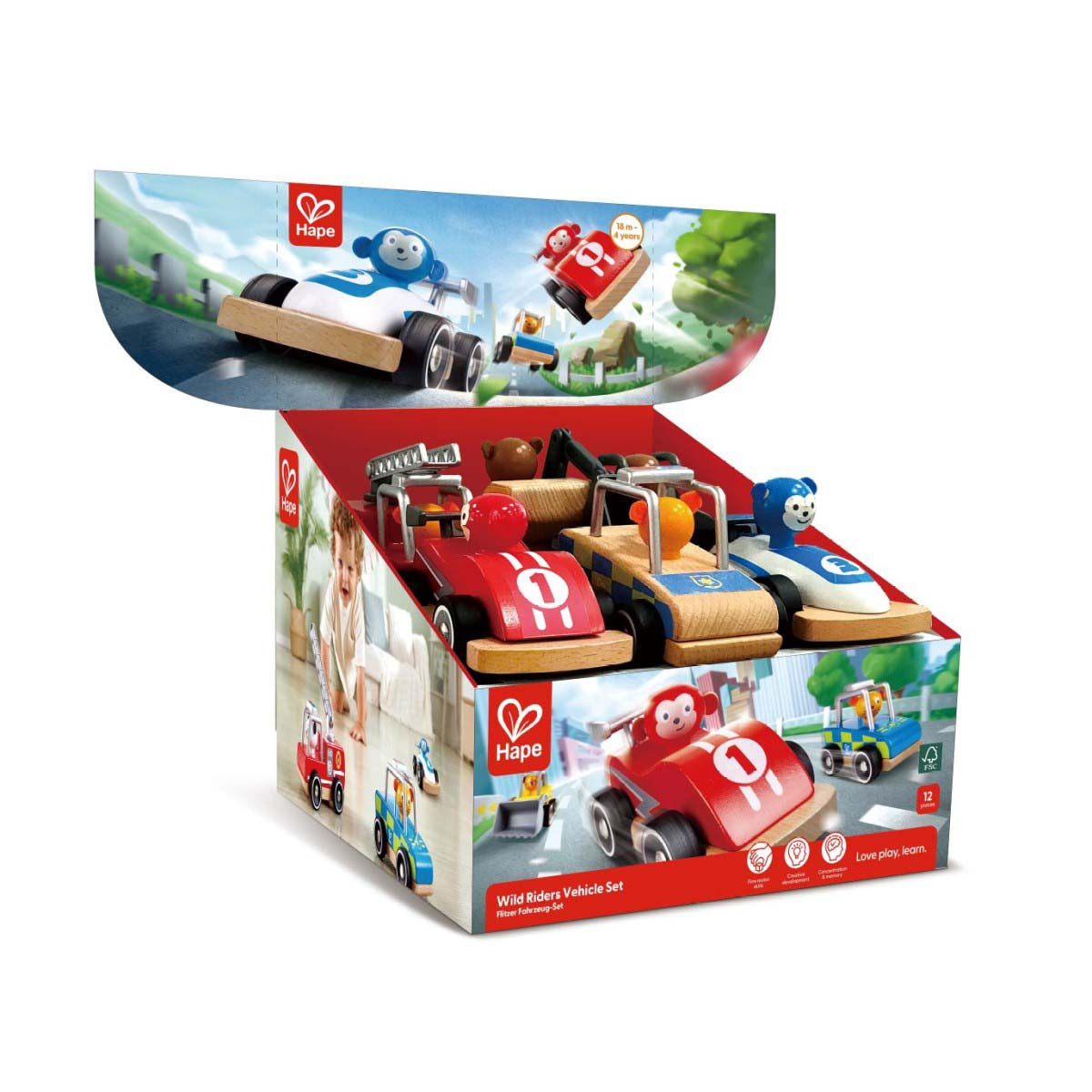 Vehículo Wild Rider Hape