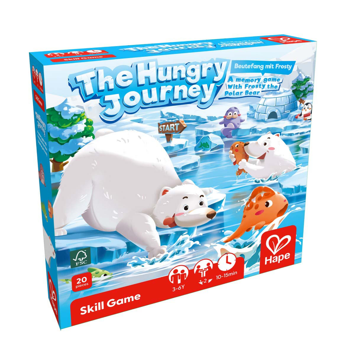 Juego de Mesa El Viaje del Hambre Hape