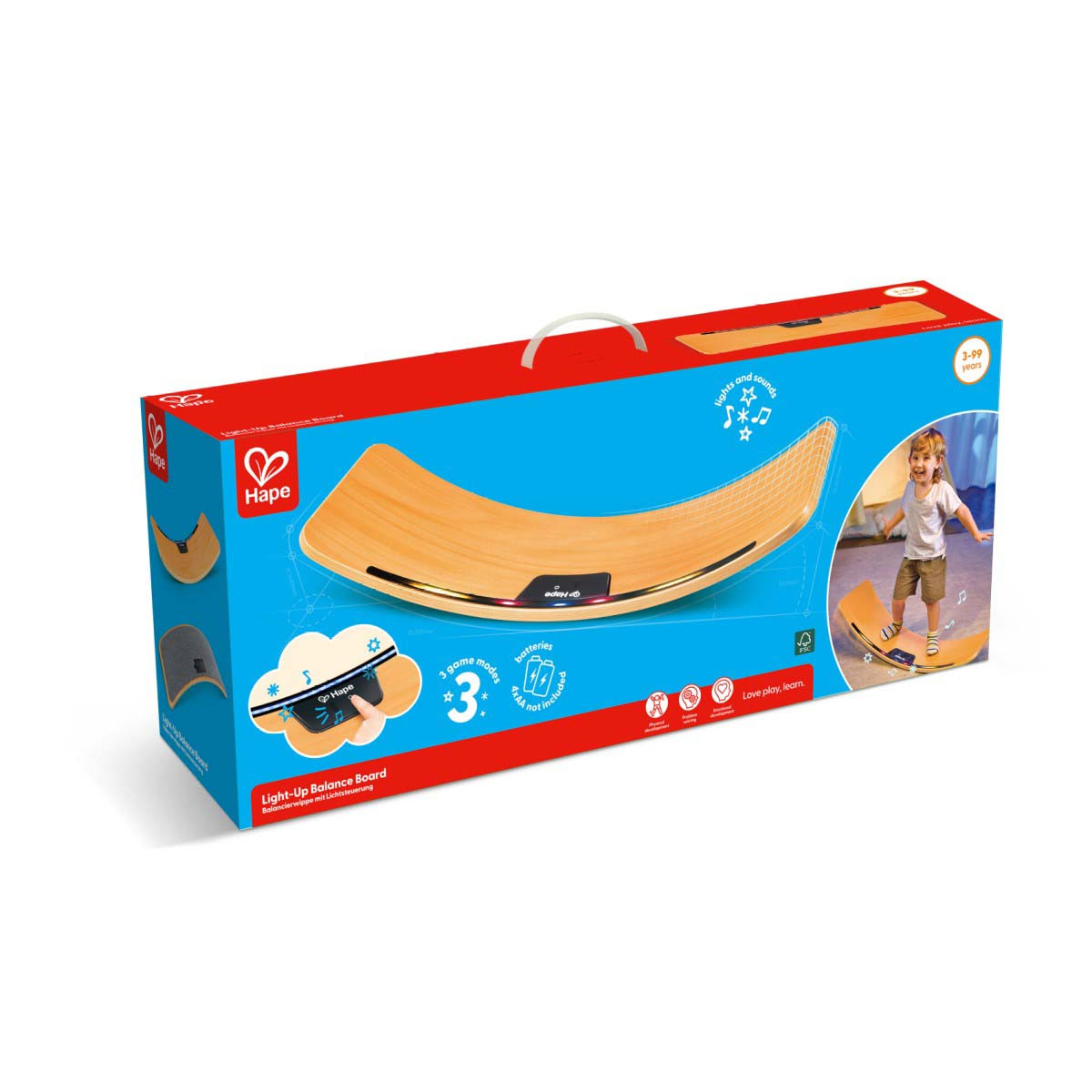 Tabla de Equilibrio con Luz Hape