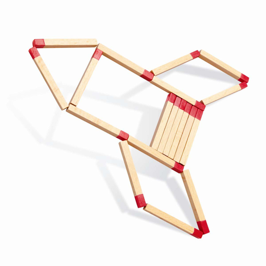 Bloques Matchstix Puzzles Hape