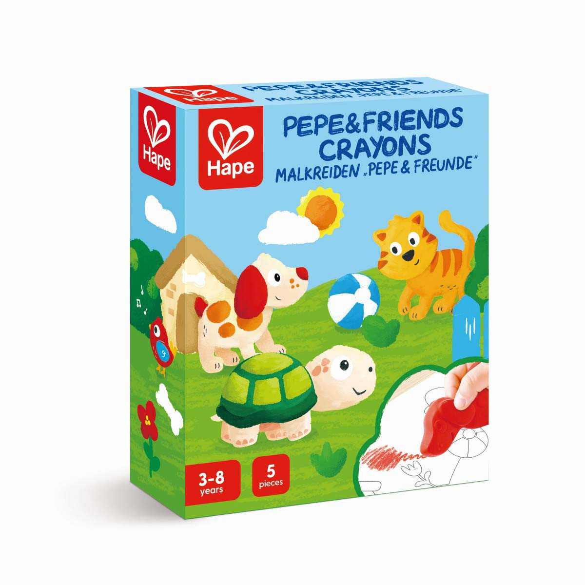 Crayones Pepe y Amigos Hape