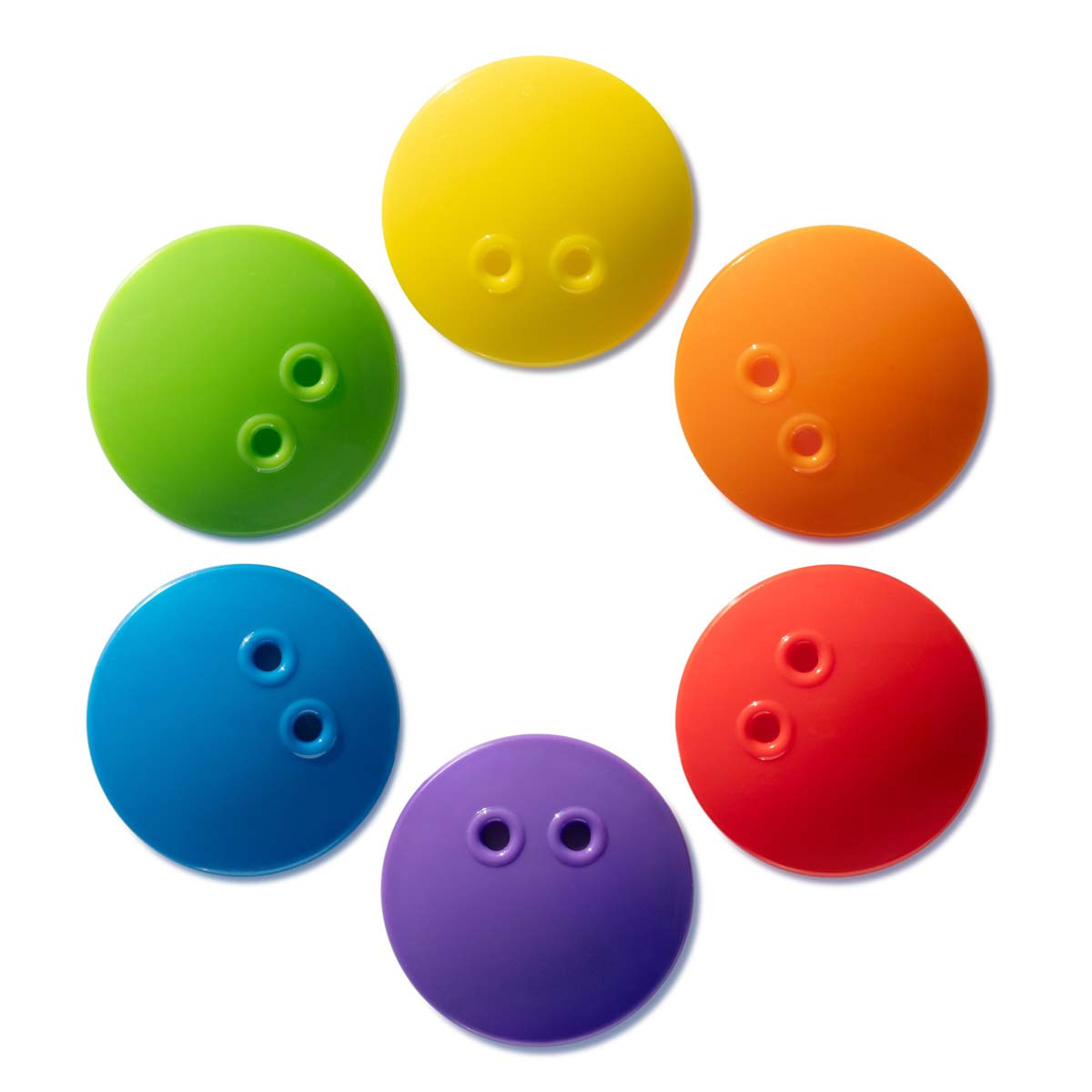 Set de 36 Unidades Bilibo Dots Classic Mix en 6 Colores