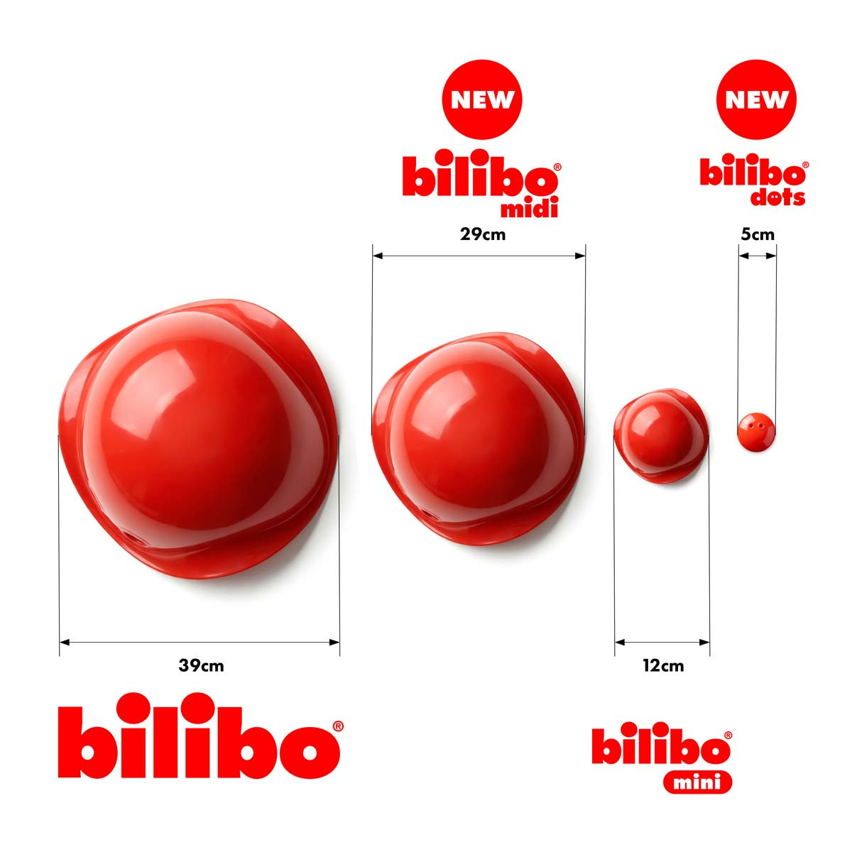 Set de 36 Unidades Bilibo Dots Classic Mix en 6 Colores