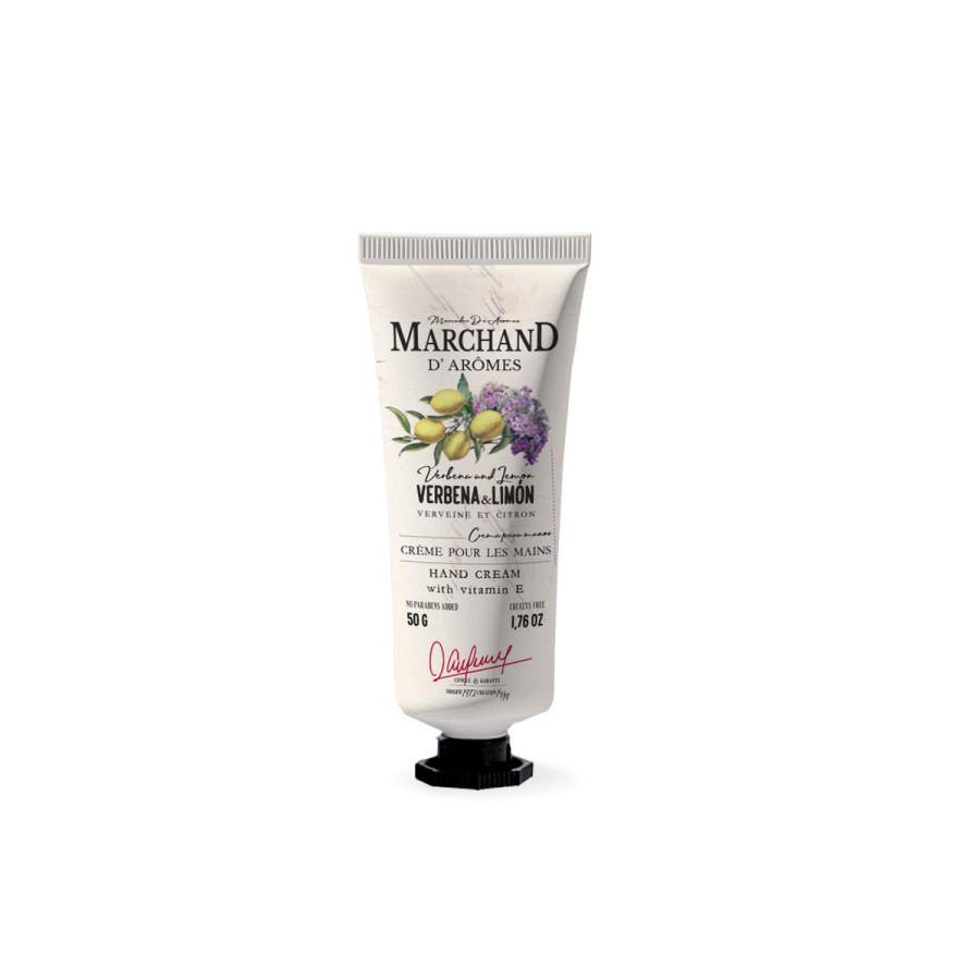 Crema de Manos Flip Top Marchand D Aromes Verbena y Limón 50 g